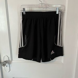 Black athletic shorts